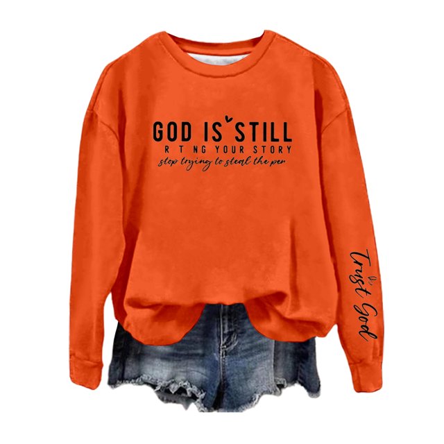 WEAIXIMIUNG Sweat Court à Capuche Zippé Sans Capuche Imprimé Lettre Tendance pour Femmes Pull de Mode pour Automne et Hiver