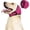 Pink, variant on Dog Ear Muffs & No Shake Ear Wrap for Hematoma, Bathing, Drying, Swim& Noise Anxiety Relief- Elastic Waterproof Ear Protector with Calming Hoodie Design for Grooming/Head Ear Cover