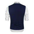 thumbnail image 5 of COOFANDY Mens Suit Vest Formal Dress Vest Slim Fit Buesiness Wedding, 5 of 6