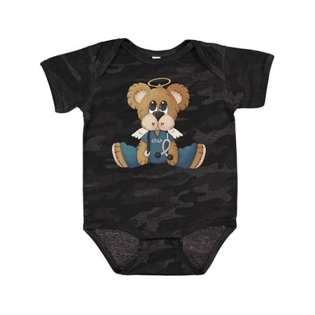 

Inktastic Male CNA Teddy Bear Gift Baby Boy Bodysuit