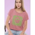 thumbnail image 2 of Keep Smiling Drip Face Long Sleeve Women's -SelectDesign Designs, 2 of 4
