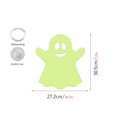 thumbnail image 1 of Lenago Ornament,Home Decoration Halloween Double-sided Luminous Decoration Hanging Festive Venue Layout Hanging Luminous Ghost Pendants Two Sizes Specifications Optional, 1 of 4