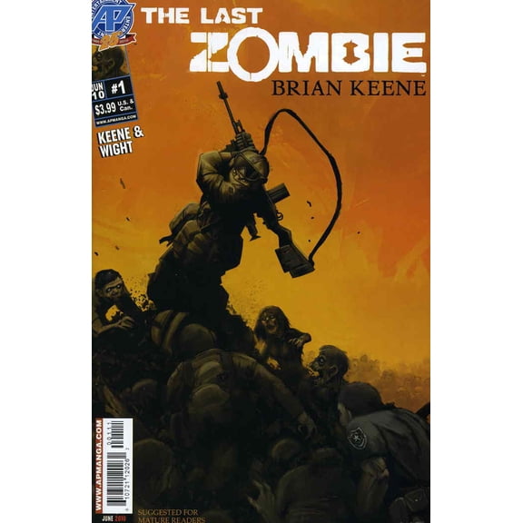 Last Zombie, The #1 VF ; Antarctic Comic Book