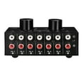 6In1Out Audio Switcher Audio Signal Selector Box Splitter