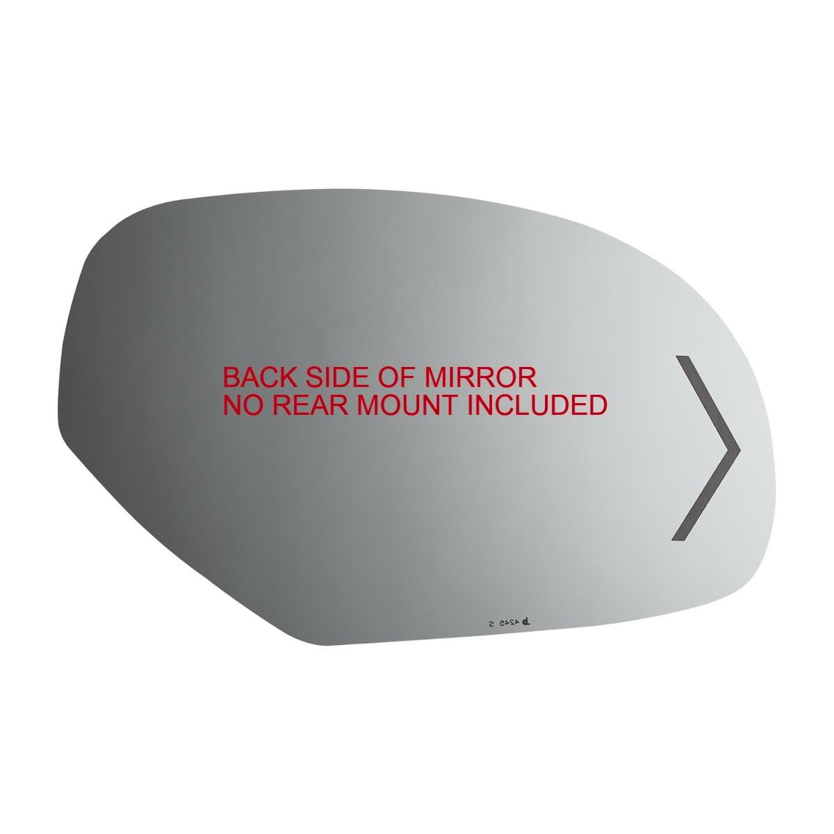 Burco Side View Mirror Replacement Glass - Clear Glass - 4245S