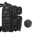 thumbnail image 4 of Molle Tactical Backpack, Military Tactical Design, Scratch Resistant Backpack, Burden Reduction Design, Durability for Outdoor Activities, 45L Capacity Backpack, Comfort, 4 of 6