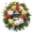 Pink Dahlia-24 inch, variant on 24" Spring Summer Wreaths For Front Door With Hello Sign Hydrangea Wreath Dasiy Peonies Berries Eucalyptus.greenery Porch Farmhouse Wall Window Indoor Outdoor Decor