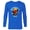 Navy, variant on Disney and Pixar’s The Incredibles Mr. Incredible Dad - Long Sleeve T-Shirt for Men - Customized-Athletic Heather
