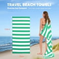 thumbnail image 2 of Toallas de playa de microfibra, toalla de playa sin arena, toallas de playa extra grandes para adultos, 2 of 6