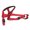 Red, variant on Comfortable Nylon Pet Muzzle and Head Harness with Adjustable Strap for XL Dogs Outdoor Safety Red / 8 inches / 20.3 cm