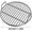 B, variant on NWOKYZGH Grill Grates Replacement 14.9 Inch Stainless Steel Round Baking Tray