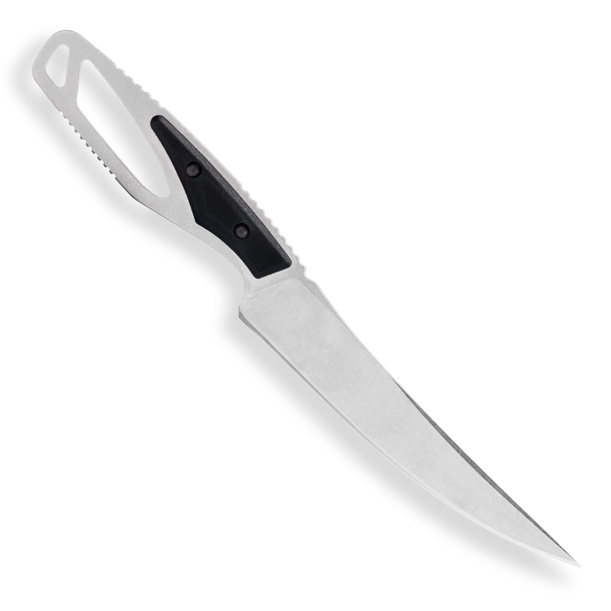 Buck Knives 636 Paklite Processor Select Fixed Blade Hunting Knife, 5 3/4" 420HC Steel Blade, Fiberglass Handle, with Sheath