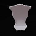 thumbnail image 2 of Necklace Jewelry Earrings Display Stand Organizer Easel White Pierced, 2 of 6