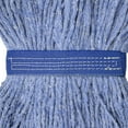 thumbnail image 2 of CTLOEOALN Mop Head Replacement Heavy Duty Commercial Grade Blue Industrial Cleaning Mop Head Refills (2, Medium), 2 of 5