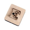 thumbnail image 5 of S SERENABLE Cutting Die Leather Cutter Model Crafts Easy to Use Portable Wood Die Reusable Leathercrafts Making Household for Starter DIY E, 5 of 8