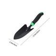 thumbnail image 3 of Staron Quenched Steel Hand Rake, Heavy Duty Gardening Tool for Weeding and Planting, Fiber Reinforced Handle Garden Rake for Soil Cultivation Flower Pots Vegetable Beds, Black, 3 of 6