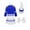 Royal Blue B, variant on iiniim Unisex Girls Boys Marching Band Costume Uniform Sets Jacket Pants Mini Skirt Gloves Hat Outfit