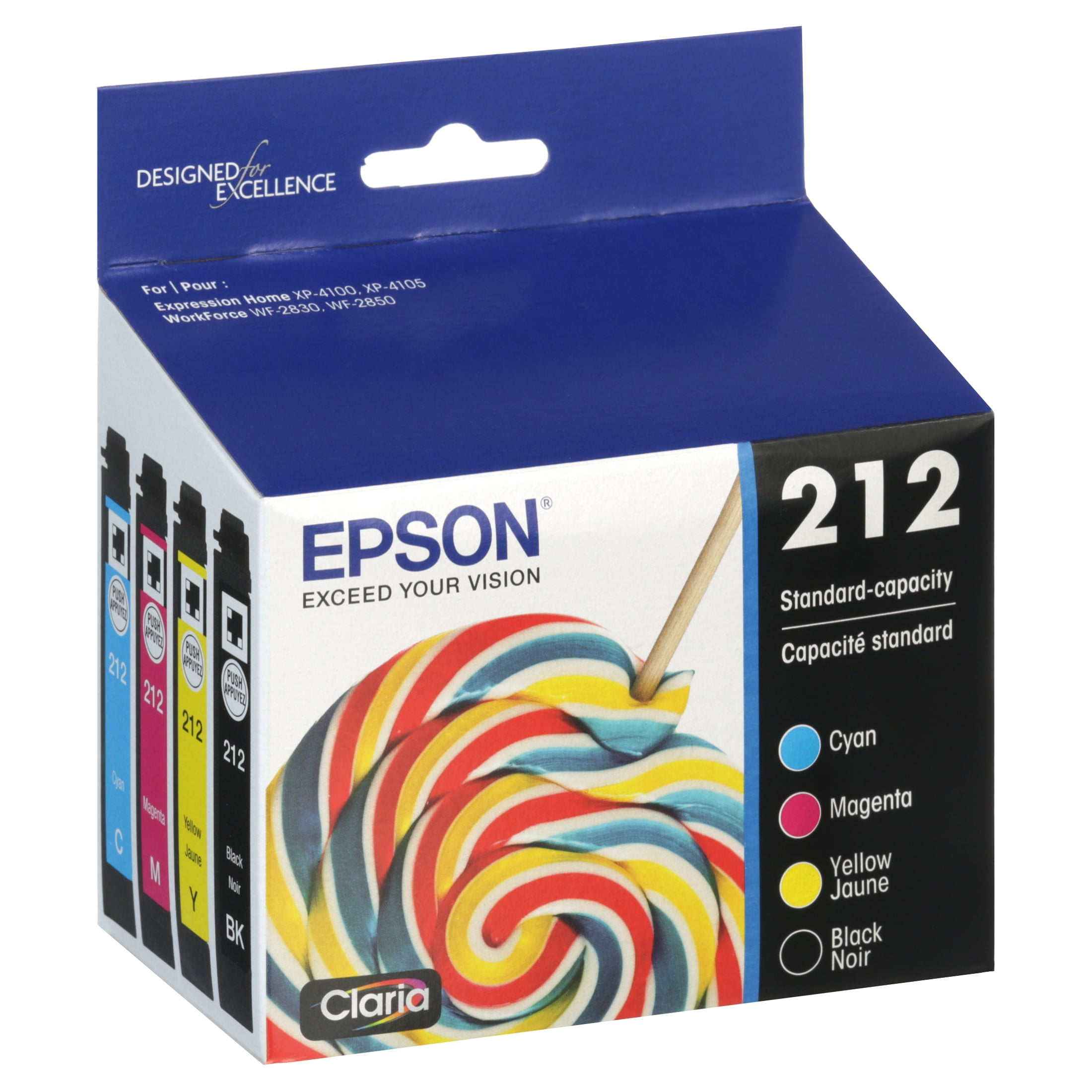 Epson 212 Black \u0026 Standard-capacity 