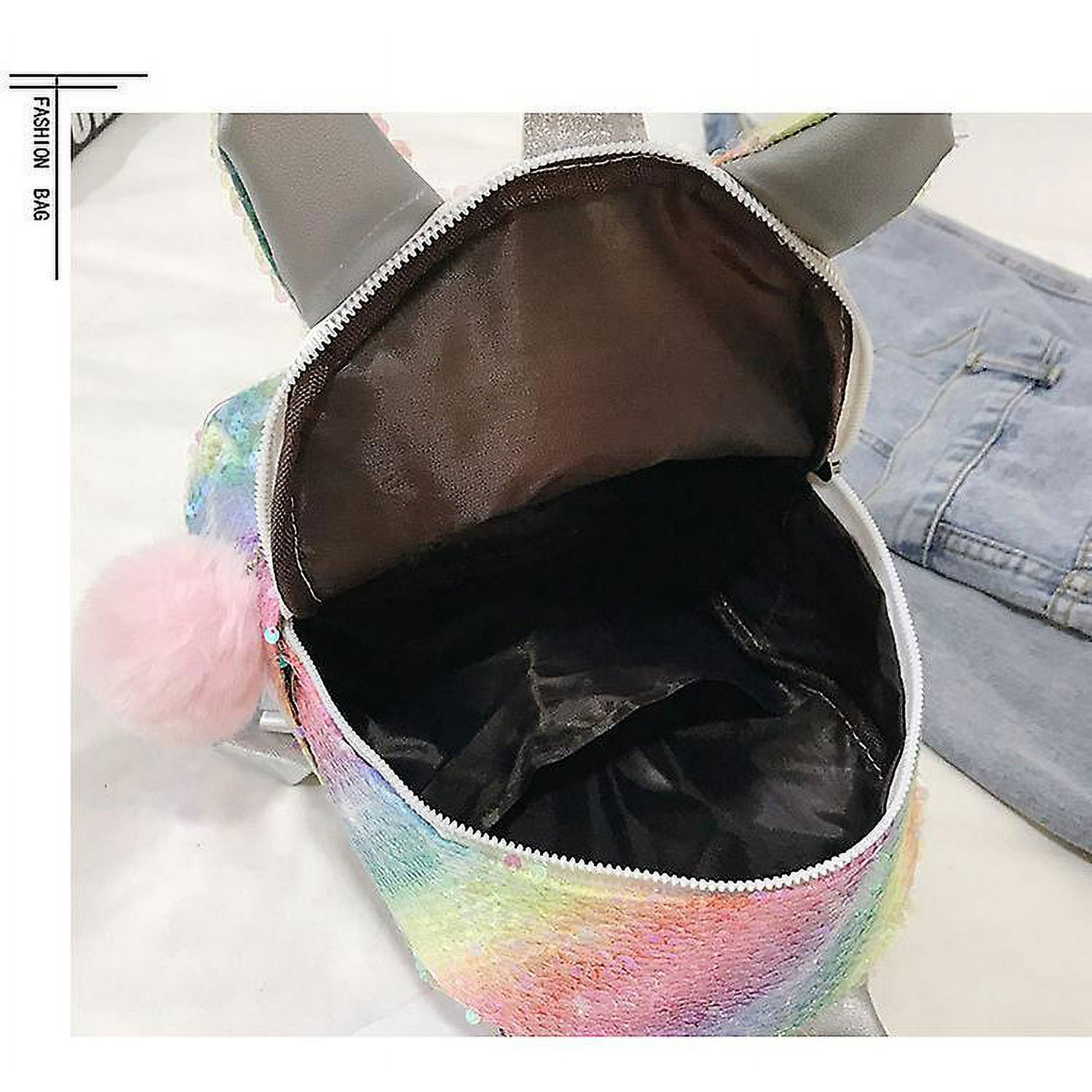 Girls Sequin Backpack Unicorn Backpack Girl Sequins Schoolbag For Girls fashion And Durable Travel Backpack For Kids girls Walmart