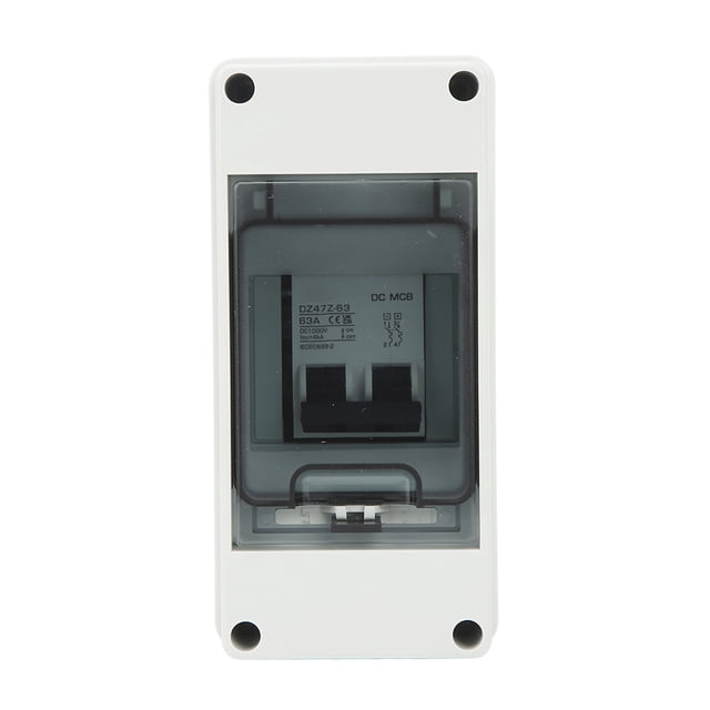 Disyuntor de protección, disyuntor 2P 1000V disyuntor interruptor de circuito resistente y resistente