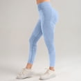 thumbnail image 6 of Celsior Compression Leggings for Women 3D Anti Cellulite Leggings for Women Scrunch Butt Compression Legging Scrunch Butt Lifting Leggings Workout Yoga Butt Lift Booty Workout Tights Sky Blue XL, 6 of 9