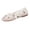 Beige, variant on Purcolt Womens Floral Embroidery Mesh Flats Brethable Casual Square Toe Slip On Ballet Shoes Comfort Elegant Soft Sole Dress Shoes with Buckle Strap
