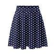 thumbnail image 1 of Minifalda clásica con cintura elástica para mujer: falda elegante y casual de corte A, 95 % poliéster, tallas reales, para todas las estaciones - S-XXL, 1 of 6