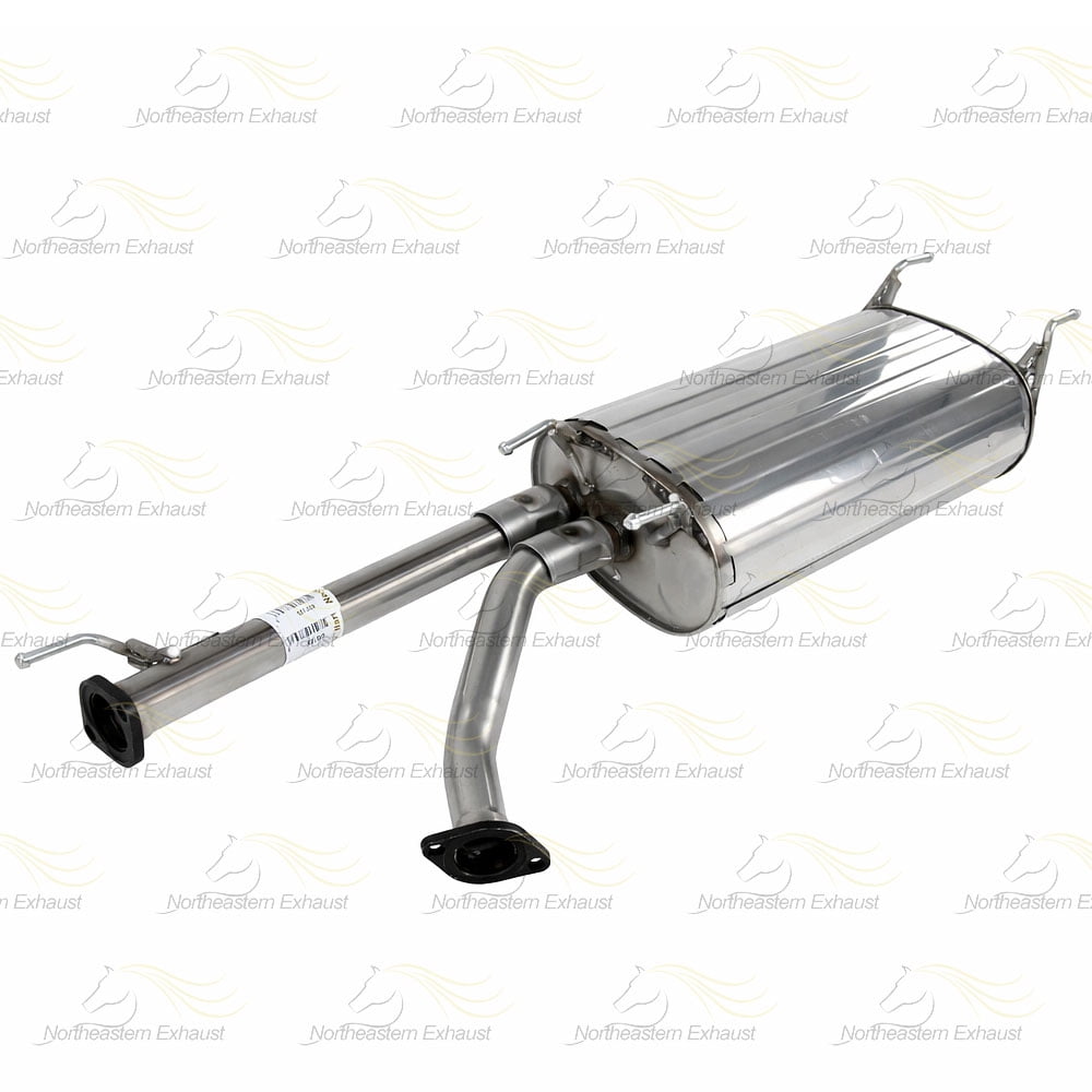 Stainless Steel Exhaust Center Muffler Fits 2001-2007 Toyota Sequoia 4.7L - Direct Fit