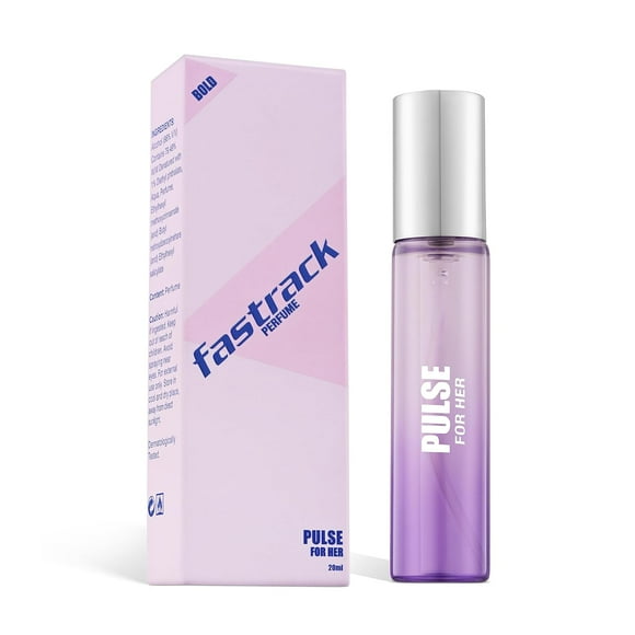 Fastrack Pulse For Her Eau De Parfum Spray For Women 20ml, 0.67 Fl.oz. | Long Lasting Fragrance For Girls - With Strawberry, Raspberry & Mandarin Notes | Perfect Gifting Option For Wife