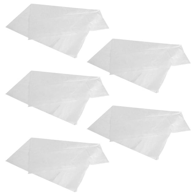 Clear Balloon Storage Bag for Transport with Dust Protection 5Pcs Plastic