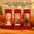 thumbnail image 4 of Linterna de Navidad, lámpara de decoración navideña, lámpara LED colgante para cabina telefónica, accesorio de fiesta para Navidad, adornos Kits de decoración para fiestas árbol de Navidad Bearachild HA008540-03B, 4 of 6