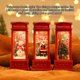 thumbnail image 5 of Linterna de Navidad, lámpara de decoración navideña, lámpara LED colgante para cabina telefónica, accesorio de fiesta para Navidad, adornos Kits de decoración para fiestas árbol de Navidad Advancent HA008540-03B, 5 of 6