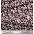 thumbnail image 2 of Soimoi Crepe Silk Fabric Two Tone With White Camouflage Decor Fabric Printed Yard 42 Inch Wide, 2 of 3