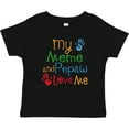 thumbnail image 3 of Inktastic Meme and Pepaw Love Me Boys or Girls Baby T-Shirt, 3 of 5