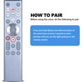 thumbnail image 4 of ERF6A80 Replacement Voice Backlit for Hisense TV Remote Control, for Hisense U6/U7/U8/A7 Series Mini-LED ULED 4K UHD Google Smart TV, 4 of 5