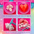 thumbnail image 4 of Kit de excavación de gemas de unicornio GirlZone con slime y pulsera, 4 of 7