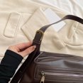 thumbnail image 4 of Bolso para Mujer Con Cierre Bolso Vintage (café), 4 of 9