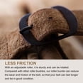 thumbnail image 5 of Uxcell 4Pack 0.53" Single Prong Belt Buckle Gold Center Bar Buckles for Belt, Gold, 5 of 6