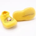 thumbnail image 3 of FDDMis Toddler Tap Shoes 6c Boys Shoes for Toddlers Play Shoes 1-3 Baby Boy Shoes Size 5 Baby Sock Shoes 6-12 Months Shoes 2 Year Old Girls, Khaki 15-18 Months, 3 of 6