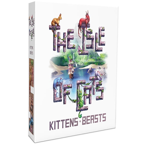 The Isle of Cats: Kittens Beasts Expansion - Boardgame, Ages 8