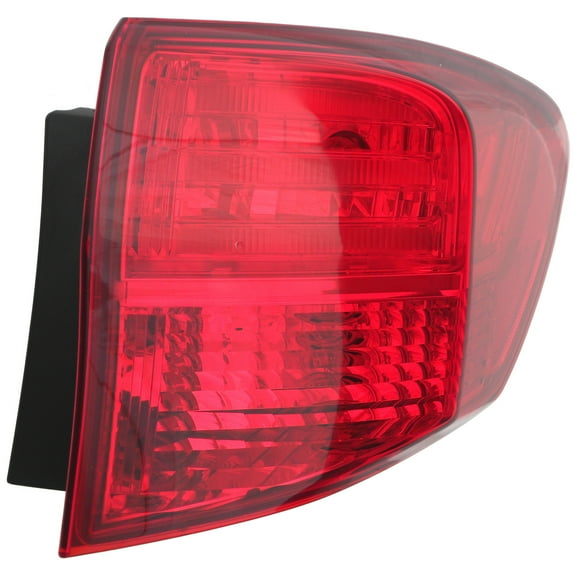 KAI New CAPA Certified Standard Replacement Passenger Side Outer Tail Light Assembly, Fits 2013-2015 Acura RDX