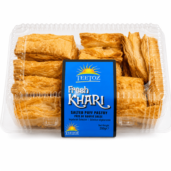 Teetoz Pâte Feuilletée Khari Salée Fraîche