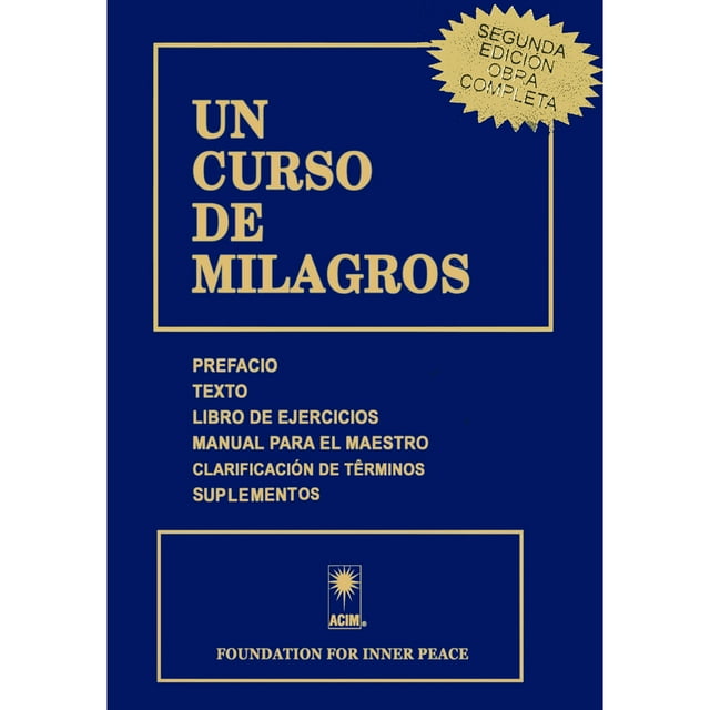 Un Curso de Milagros Peace of God EU Libro de bolsillo 1ra edicion