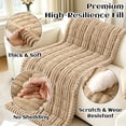 thumbnail image 5 of WETRBWEH Couch Cover for Dogs Washable, Soft Thick Couch Covers for Pets, Non Slip Fuzzy Pet Couch Covers for Sofa, 27"x83", Milk Coffee, 5 of 8