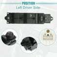 thumbnail image 3 of Interruptor de ventanilla eléctrica principal Unique Bargains Mazda 3 Mazdaspeed SI 2010-2013 Negro, 3 of 7
