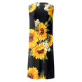 thumbnail image 5 of SMihono Robe Maxi Bohème d'Été pour Femmes Grande Taille Mode pour Femmes à Col Rond Sans Manches Robe Chandail Imprimée Robe de Plage Évasée, 5 of 5