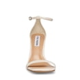 thumbnail image 4 of Steve Madden Shaye White Fashion Square Toe Ankle strap Heeled Dress Sandals (White, 5.5), 4 of 6