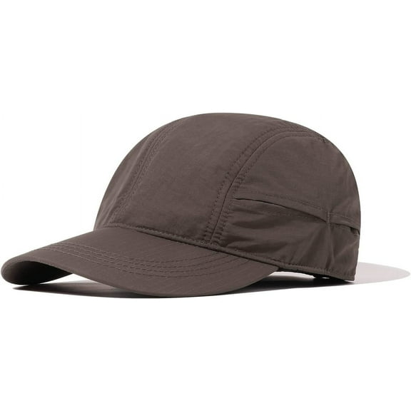 Zhengup Waterproof 4-Panel Baseball Cap Quick Dry Sports Hat Unstructured Outdoor Breathable Anti UV Sun Hats Tennis Hat