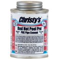 thumbnail image 1 of Cemento de PVC Christy's Red Hot Pool Pro, 240 ml, muy rápido de fraguar, 1 of 1