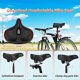 thumbnail image 4 of Oversized Comfort Bike Seats, Electric Bike,Road Bike, Universal Fit Bicycle Seats Cushion for Men a, 4 of 5